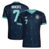 Camiseta de fútbol Alemania Havertz 7 2ª equipación Copa Mundial 2026 Camiseta de fútbol Alemania Havertz 7 2ª equipación Copa Mundial 2026