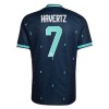 Camiseta de fútbol Alemania Havertz 7 2ª equipación Copa Mundial 2026