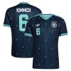 Camiseta de fútbol Alemania Kimmich 6 2ª equipación Copa Mundial 2026 Camiseta de fútbol Alemania Kimmich 6 2ª equipación Copa Mundial 2026