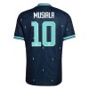 Camiseta de fútbol Alemania Musiala 10 2ª equipación Copa Mundial 2026