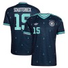 Camiseta de fútbol Alemania N. Schlotterbeck 15 2ª equipación Copa Mundial 2026