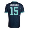 Camiseta de fútbol Alemania N. Schlotterbeck 15 2ª equipación Copa Mundial 2026