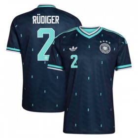 Camiseta de fútbol Alemania Rudiger 2 2ª equipación Copa Mundial 2026