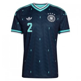Camiseta de fútbol Alemania Rudiger 2 2ª equipación Copa Mundial 2026