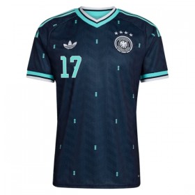 Camiseta de fútbol Alemania Wirtz 17 2ª equipación Copa Mundial 2026
