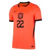 Camiseta de fútbol Países Bajos Dumfries 22 1ª equipación Copa Mundial 2026