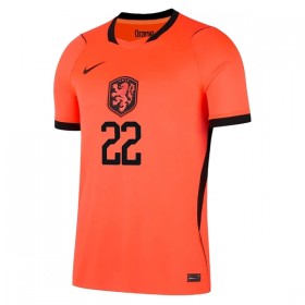 Camiseta de fútbol Países Bajos Dumfries 22 1ª equipación Copa Mundial 2026