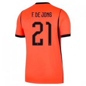 Camiseta de fútbol Países Bajos Frenkie de Jong 21 1ª equipación Copa Mundial 2026