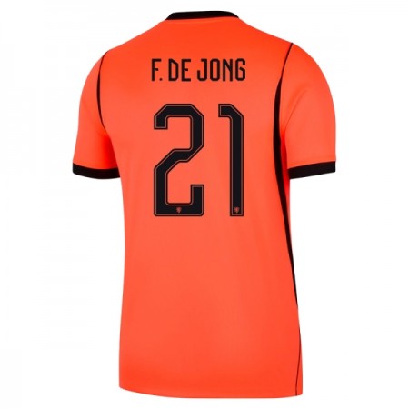 Camiseta de fútbol Países Bajos Frenkie de Jong 21 1ª equipación Copa Mundial 2026 Camiseta de fútbol Países Bajos Frenkie de Jong 21 1ª equipación Copa Mundial 2026