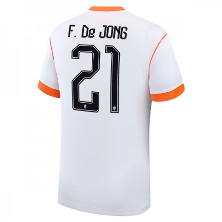 Camiseta de fútbol Países Bajos Frenkie de Jong 21 2ª equipación Copa Mundial 2026 Camiseta de fútbol Países Bajos Frenkie de Jong 21 2ª equipación Copa Mundial 2026