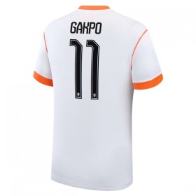 Camiseta de fútbol Países Bajos Gakpo 11 2ª equipación Copa Mundial 2026