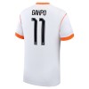 Camiseta de fútbol Países Bajos Gakpo 11 Niño 2ª equipación Copa Mundial 2026