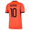 Camiseta de fútbol Países Bajos Memphis 10 1ª equipación Copa Mundial 2026 Camiseta de fútbol Países Bajos Memphis 10 1ª equipación Copa Mundial 2026