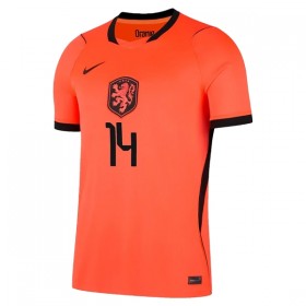 Camiseta de fútbol Países Bajos Reijnders 14 1ª equipación Copa Mundial 2026