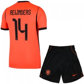 Camiseta de fútbol Países Bajos Reijnders 14 Niño 1ª equipación Copa Mundial 2026