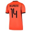 Camiseta de fútbol Países Bajos Reijnders 14 Niño 1ª equipación Copa Mundial 2026