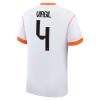 Camiseta de fútbol Países Bajos Virgil 4 2ª equipación Copa Mundial 2026 Camiseta de fútbol Países Bajos Virgil 4 2ª equipación Copa Mundial 2026