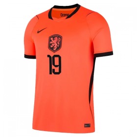 Camiseta de fútbol Países Bajos Weghorst 19 1ª equipación Copa Mundial 2026