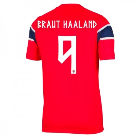 Camiseta de fútbol Noruega Haaland 9 1ª equipación Copa Mundial 2026 Camiseta de fútbol Noruega Haaland 9 1ª equipación Copa Mundial 2026