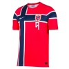 Camiseta de fútbol Noruega Haaland 9 1ª equipación Copa Mundial 2026