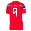 Camiseta de fútbol Noruega Haaland 9 Niño 1ª equipación Copa Mundial 2026