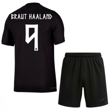 Camiseta de fútbol Noruega Haaland 9 Niño 2ª equipación Copa Mundial 2026 Camiseta de fútbol Noruega Haaland 9 Niño 2ª equipación Copa Mundial 2026