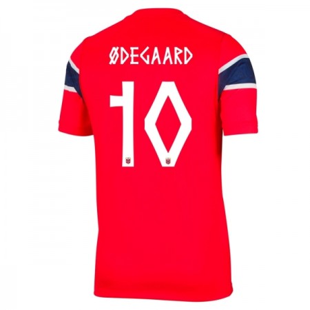 Camiseta de fútbol Noruega Odegaard 10 1ª equipación Copa Mundial 2026