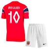 Camiseta de fútbol Noruega Odegaard 10 Niño 1ª equipación Copa Mundial 2026 Camiseta de fútbol Noruega Odegaard 10 Niño 1ª equipación Copa Mundial 2026