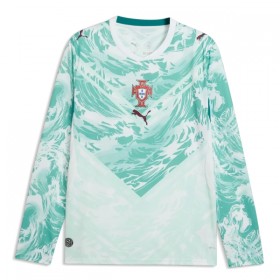 Camiseta de fútbol Portugal 2ª equipación Copa Mundial 2026 Manga Larga