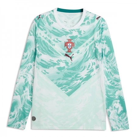 Camiseta de fútbol Portugal 2ª equipación Copa Mundial 2026 Manga Larga