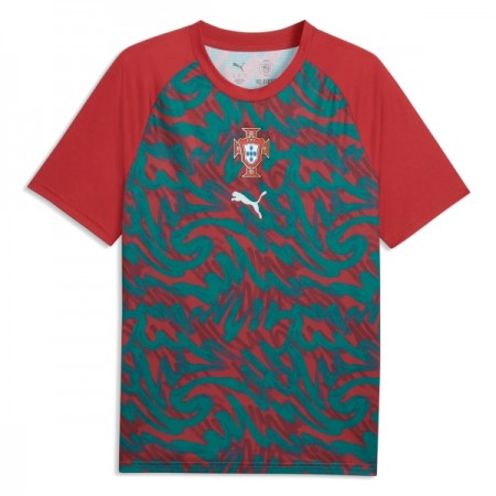 Camiseta de fútbol Portugal Pre-Match Copa Mundial 2026 Roja Camiseta de fútbol Portugal Pre-Match Copa Mundial 2026 Roja