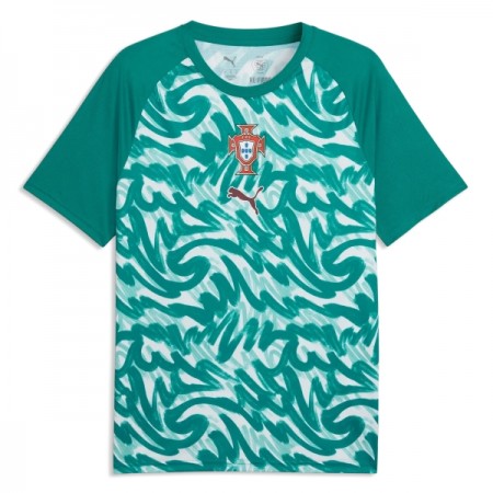 Camiseta de fútbol Portugal Pre-Match Copa Mundial 2026 Verde Camiseta de fútbol Portugal Pre-Match Copa Mundial 2026 Verde