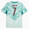 Camiseta de fútbol Portugal Ronaldo 7 Niño 2ª equipación Copa Mundial 2026