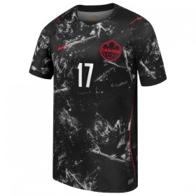 Camiseta de fútbol Canadá Buchanan 17 2ª equipación Copa Mundial 2026