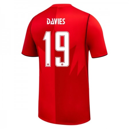 Camiseta de fútbol Canadá Davies 19 1ª equipación Copa Mundial 2026 Camiseta de fútbol Canadá Davies 19 1ª equipación Copa Mundial 2026