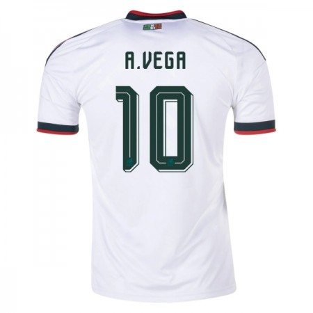 Camiseta de fútbol México A. Vega 10 2ª equipación Copa Mundial 2026 Camiseta de fútbol México A. Vega 10 2ª equipación Copa Mundial 2026