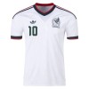 Camiseta de fútbol México A. Vega 10 2ª equipación Copa Mundial 2026
