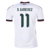 Camiseta de fútbol México S.Gimenez 11 2ª equipación Copa Mundial 2026 Camiseta de fútbol México S.Gimenez 11 2ª equipación Copa Mundial 2026