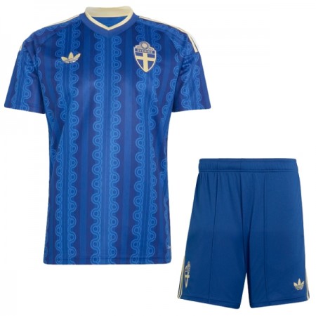 Camiseta de fútbol Suecia Niño 2ª equipación Copa Mundial 2026 Camiseta de fútbol Suecia Niño 2ª equipación Copa Mundial 2026