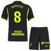Camiseta de fútbol Atlético Madrid Barrios 8 Niño 2ª equipación 2026-27 Camiseta de fútbol Atlético Madrid Barrios 8 Niño 2ª equipación 2026-27