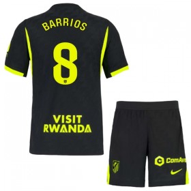 Camiseta de fútbol Atlético Madrid Barrios 8 Niño 2ª equipación 2026-27