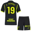 Camiseta de fútbol Atlético Madrid J. Alvarez 19 Niño 2ª equipación 2026-27 Camiseta de fútbol Atlético Madrid J. Alvarez 19 Niño 2ª equipación 2026-27