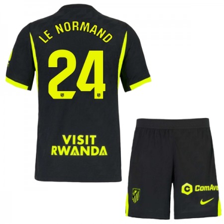 Camiseta de fútbol Atlético Madrid Le Normand 24 Niño 2ª equipación 2026-27 Camiseta de fútbol Atlético Madrid Le Normand 24 Niño 2ª equipación 2026-27