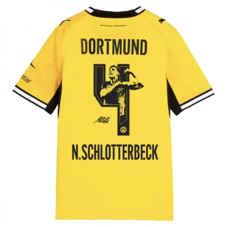Camiseta de fútbol Borussia Dortmund N. Schlotterbeck 4 1ª equipación 2026-27 Camiseta de fútbol Borussia Dortmund N. Schlotterbeck 4 1ª equipación 2026-27