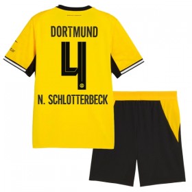 Camiseta de fútbol Borussia Dortmund N. Schlotterbeck 4 Niño 1ª equipación 2026-27