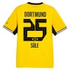 Camiseta de fútbol Borussia Dortmund Sule 25 1ª equipación 2026-27 Camiseta de fútbol Borussia Dortmund Sule 25 1ª equipación 2026-27