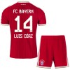 Camiseta de fútbol FC Bayern de Múnich Luis Diaz 14 Niño 1ª equipación 2026-27