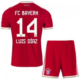 Camiseta de fútbol FC Bayern de Múnich Luis Diaz 14 Niño 1ª equipación 2026-27
