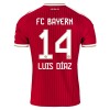 Camiseta de fútbol FC Bayern de Múnich Luis Diaz 14 Niño 1ª equipación 2026-27