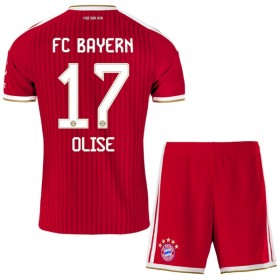 Camiseta de fútbol FC Bayern de Múnich Olise 17 Niño 1ª equipación 2026-27